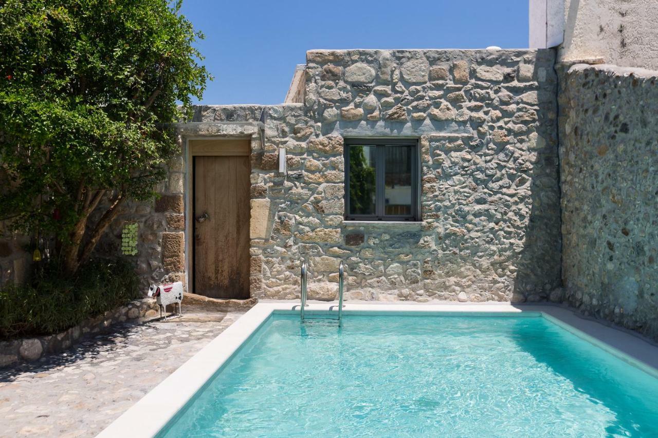 Muazzo Creta Stone House, Nature Escape With Pool, By Thinkvilla Pigí Zewnętrze zdjęcie