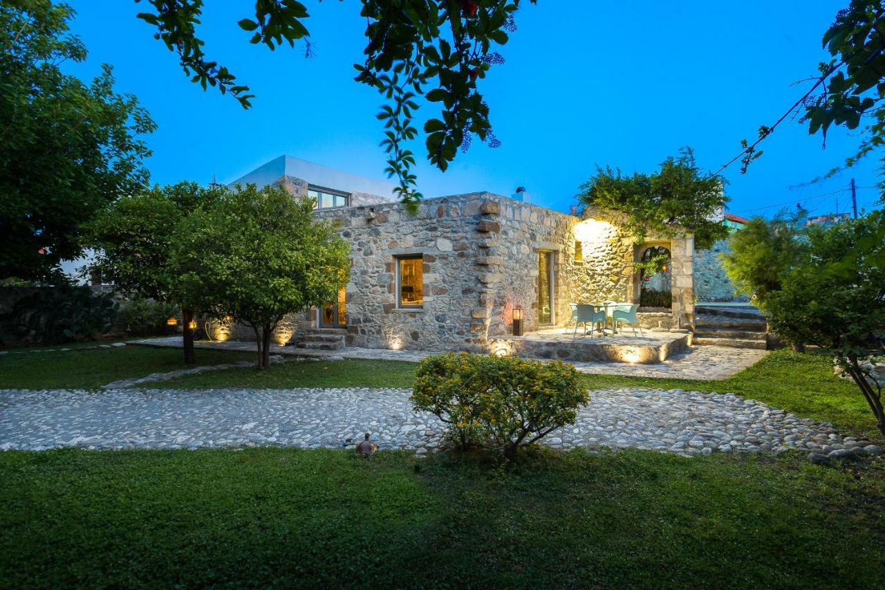 Muazzo Creta Stone House, Nature Escape With Pool, By Thinkvilla Pigí Zewnętrze zdjęcie