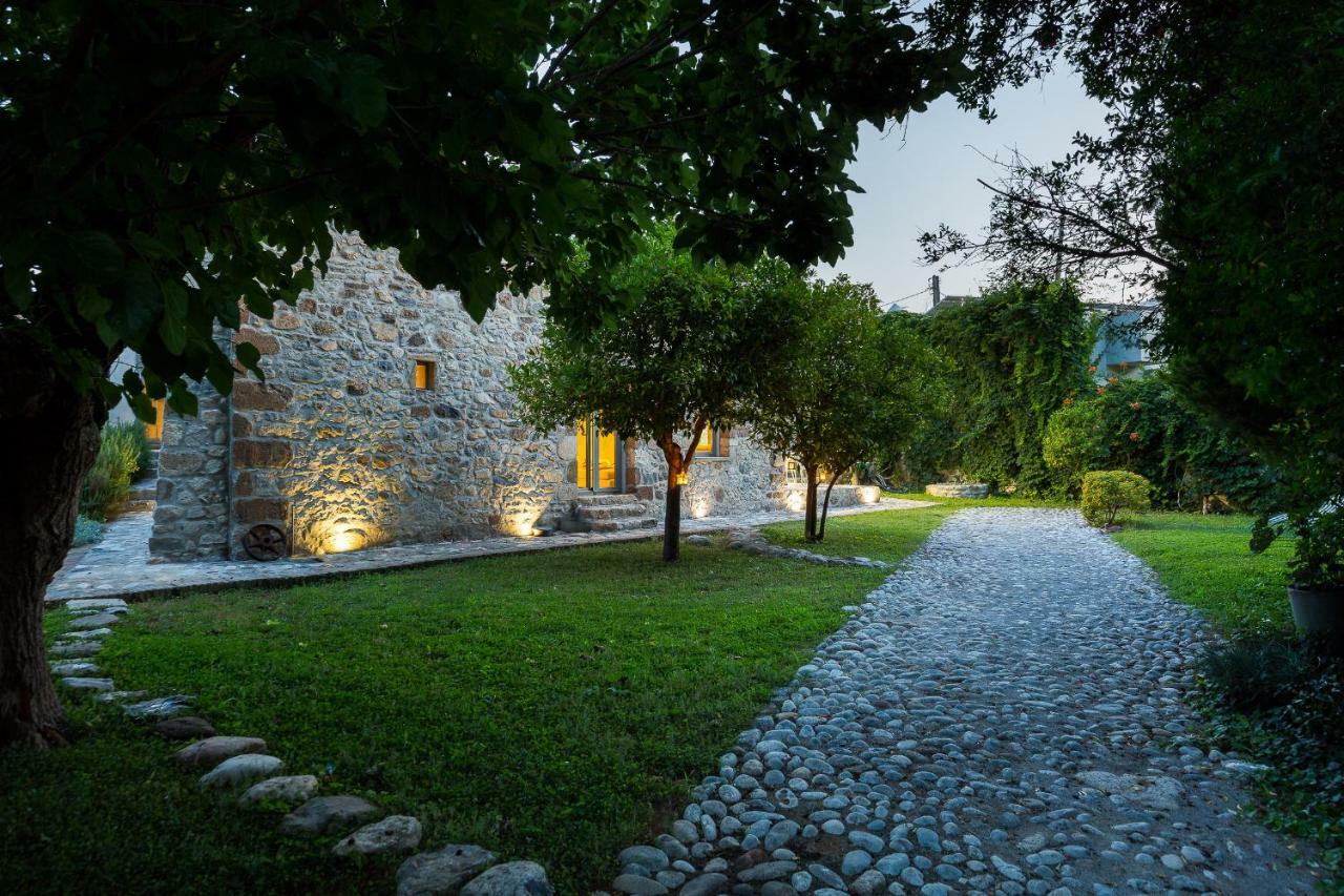 Muazzo Creta Stone House, Nature Escape With Pool, By Thinkvilla Pigí Zewnętrze zdjęcie