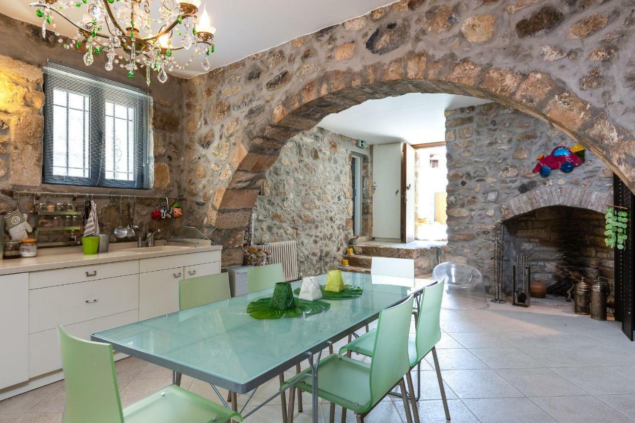 Muazzo Creta Stone House, Nature Escape With Pool, By Thinkvilla Pigí Zewnętrze zdjęcie