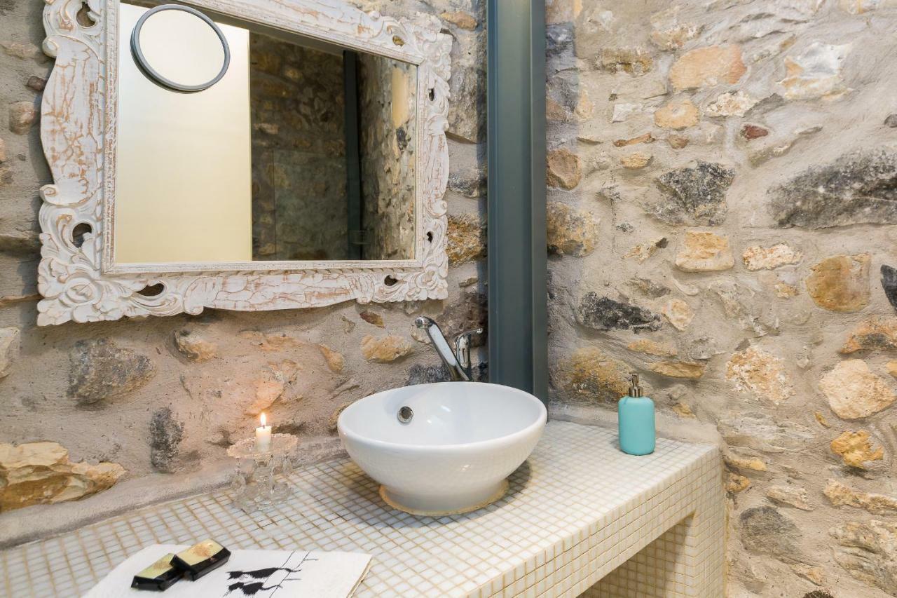Muazzo Creta Stone House, Nature Escape With Pool, By Thinkvilla Pigí Zewnętrze zdjęcie